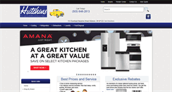 Desktop Screenshot of hutchinsappliance.com